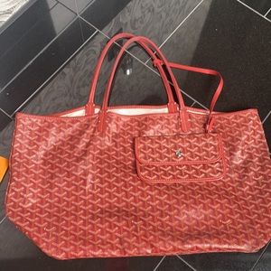 GOYARD
Goyardine Saint Louis GM Red